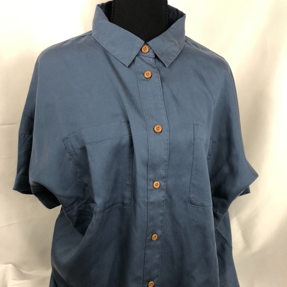 Duluth NWT Women's Short Sleeve Shirt XXL Tencel
